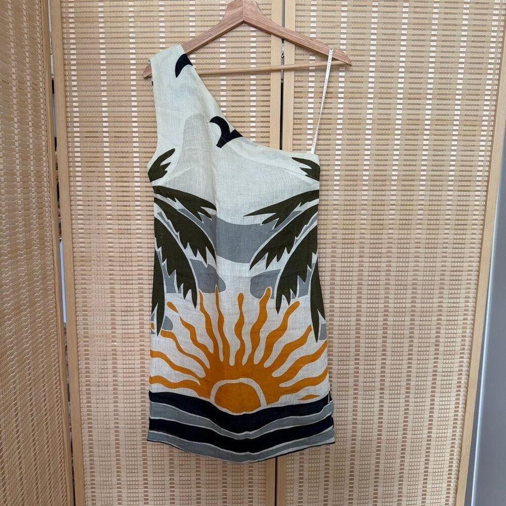 NWOT Cala de la Cruz mini linen dress